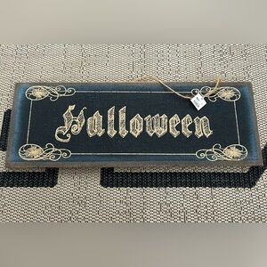 Pier 1 Imports Halloween Canvas Wall Decor Vintage style Home / Patio Decor